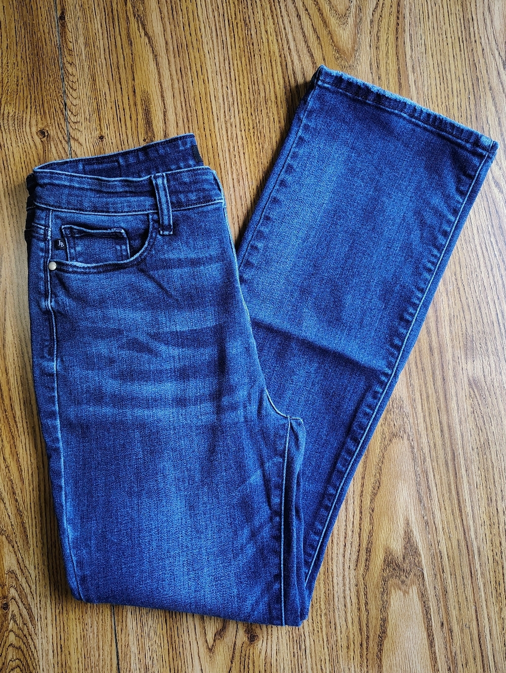 Judy Blue Women's Slim Bootcut Jeans Mid-Rise Dark Blue Stretch sz 30. - Picture 8 of 16